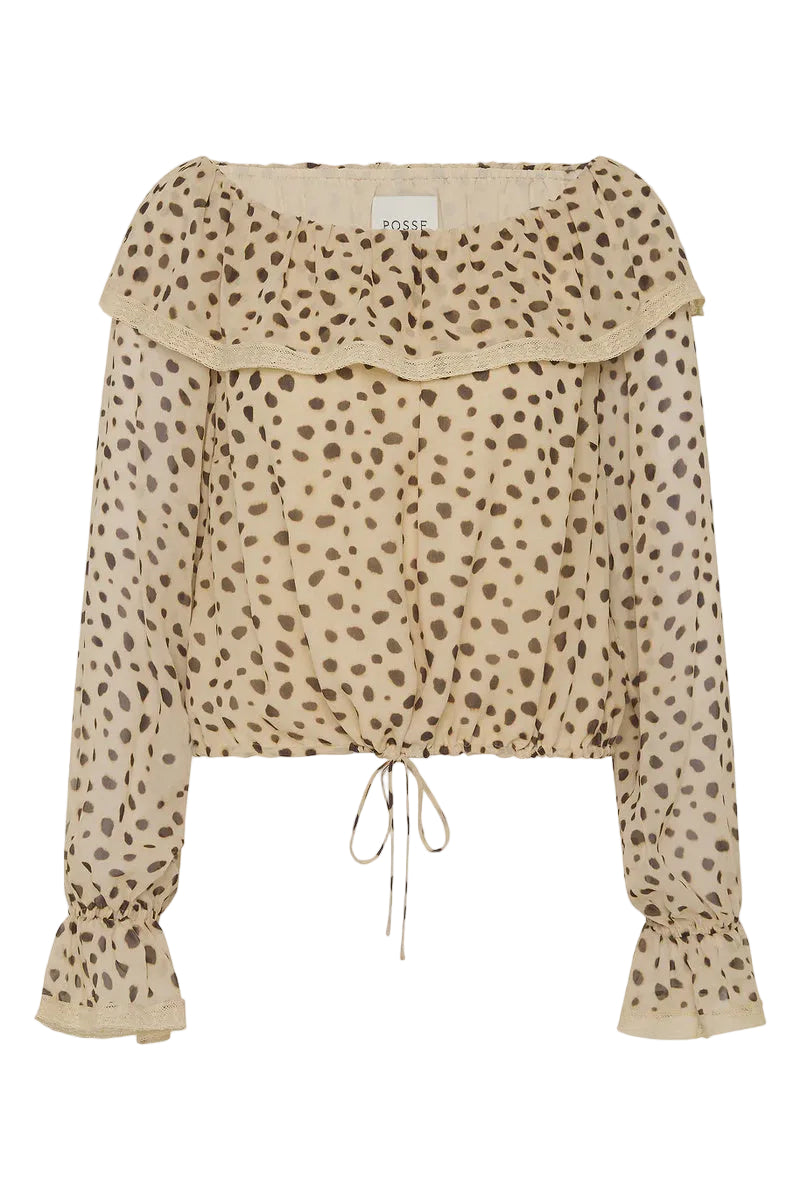 Posse Priscilla Blouse in Cheetah