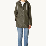 Ilse Jacobsen Rain228FR Rain Jacket in Army