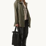 Ilse Jacobsen Rain228FR Rain Jacket in Army