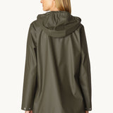 Ilse Jacobsen Rain228FR Rain Jacket in Army