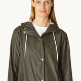 Ilse Jacobsen Rain228FR Rain Jacket in Army