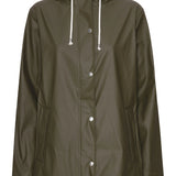 Ilse Jacobsen Rain228FR Rain Jacket in Army