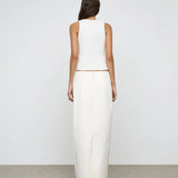 One Of Others Reece Tank in Chalk