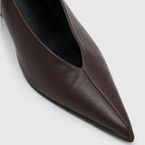 Camilla and Marc Rhys Leather Pump in Espresso