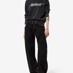 Isabel Marant Rise Sweatshirt in Faded Black - side view