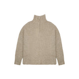 Jac and Jack Rook Sweater in Jute Fleck