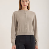 Jac and Jack Ruelle Cardigan in Dark Pumice