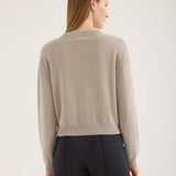 Jac and Jack Ruelle Cardigan in Dark Pumice