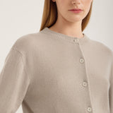 Jac and Jack Ruelle Cardigan in Dark Pumice