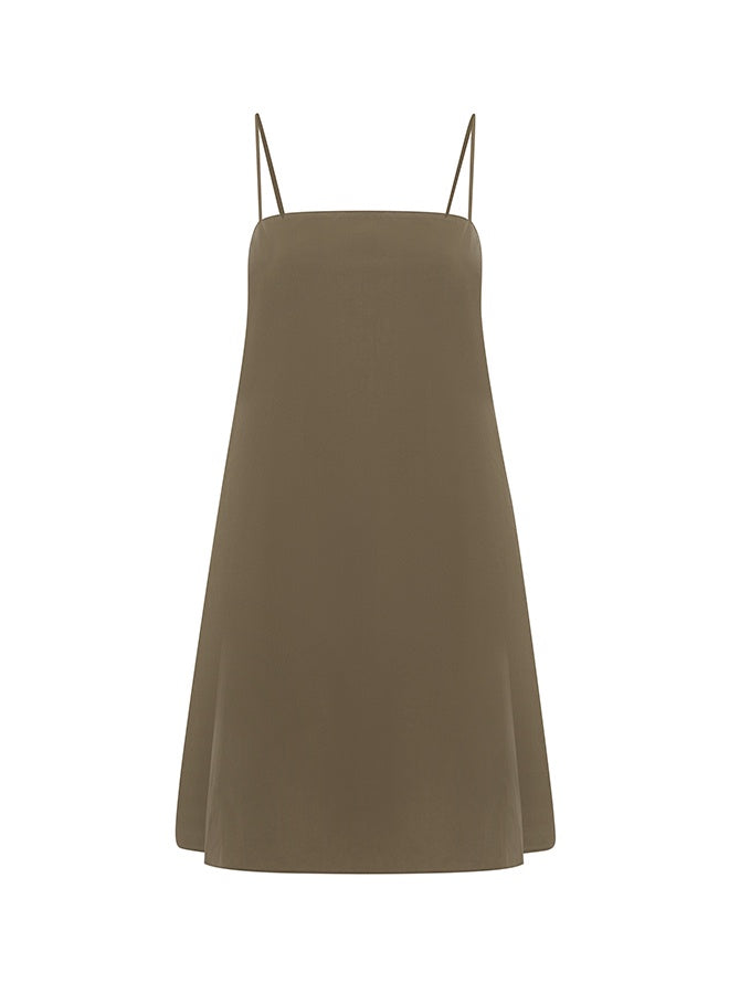 Matteau Square Cami Mini Dress in Birch