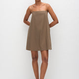 Matteau Square Cami Mini Dress in Birch