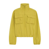 Sir Arla Bomber Jacket in Chartreuse
