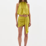 Sir Arla Bubble Top in Chartreuse - outfit inspiration
