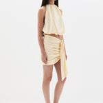 Sir Arla Bubble Top in Cream - outfit inspiration