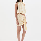 Sir Arla Bubble Top in Cream - outfit inspiration