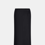 Sir Cassia Sequin Midi Skirt in Black - close up