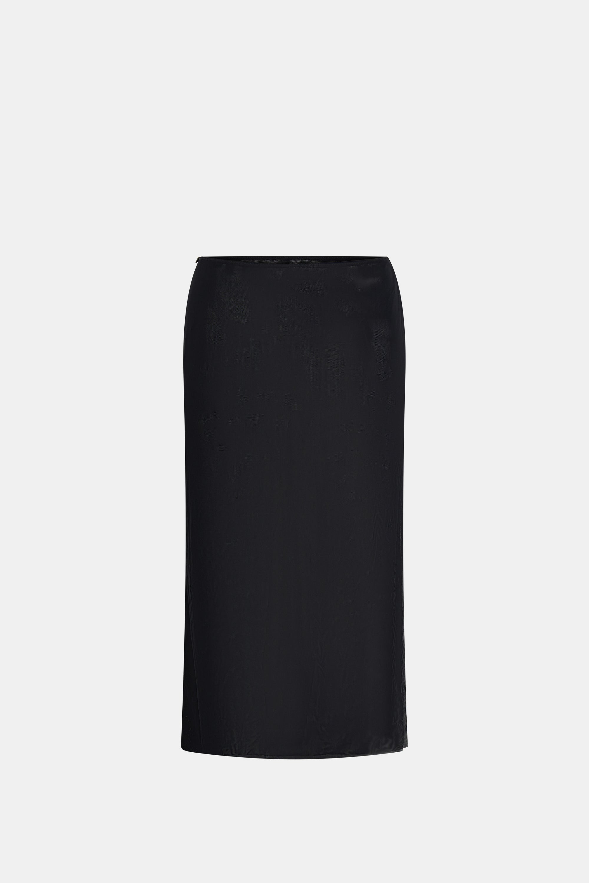 Sir Cassia Sequin Midi Skirt in Black - close up
