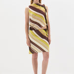 Sir Vivia Skirt in Cafe Lemon Stripe - outfit inspiration