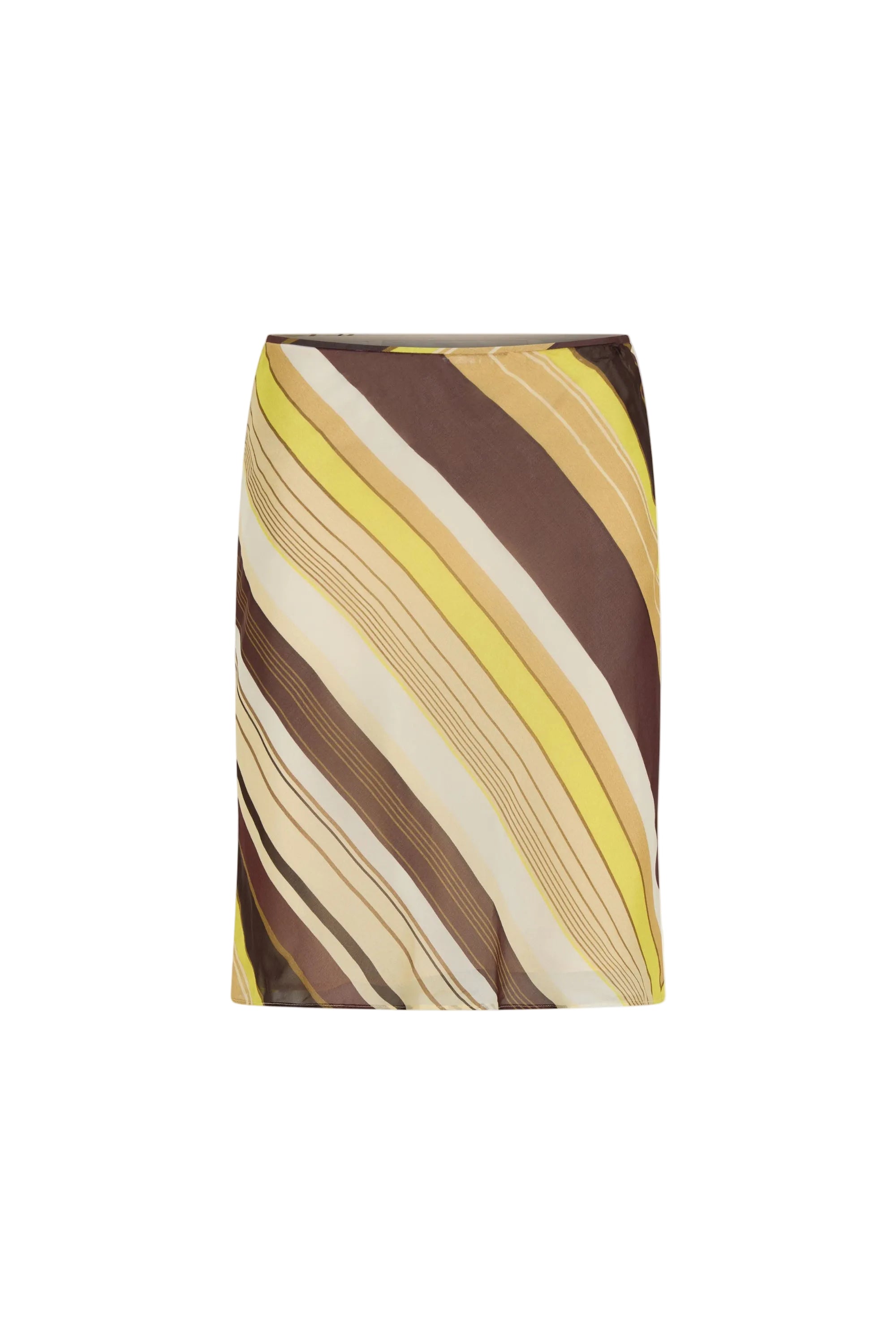 Sir Vivia Skirt in Cafe Lemon Stripe