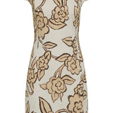 Sir Elodie Off Shoulder Mini Dress in Patale