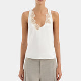 Sir Montparnasse Halter Top in Ivory Lemon