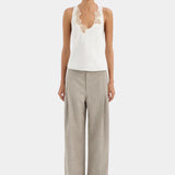 Sir Montparnasse Halter Top in Ivory Lemon