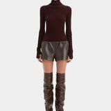 Sir Violetta Bodysuit in Plum