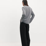 Harris Tapper Sacha T-Shirt in Pewter - styled look