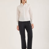 Jac and Jack Salver Shirt in White - side view