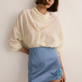 Sarah- Jane Clarke Quinn Blouse in Twilight Ivory