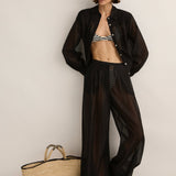 Sarah-Jane Clarke Lou Lou Pant in Ebony