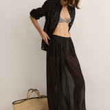 Sarah-Jane Clarke Lou Lou Pant in Ebony