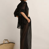 Sarah-Jane Clarke Monet Blouse in Ebony