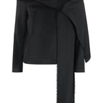 Harris Tapper Saul Top in Black