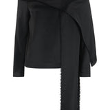 Harris Tapper Saul Top in Black