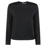 Harris Tapper Saul Top in Black - detail view