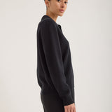 Jac and Jack Scout Polo in Black