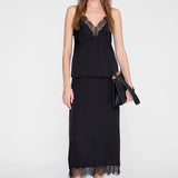 Anine Bing Shelby Skirt in Black
