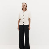 Harris Tapper Short Sleeve Tilmens Jacket in Bone