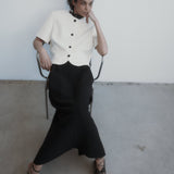 Harris Tapper Short Sleeve Tilmens Jacket in Bone