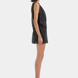 Sir Arisa Mini Dress in Polka Dot Nero