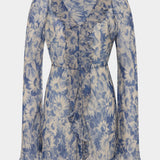 Sir Lilia Long Sleeve Dress in Daisy Meadow