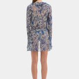 Sir Lilia Long Sleeve Dress in Daisy Meadow