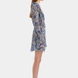 Sir Lilia Long Sleeve Dress in Daisy Meadow