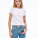 Slvrlake Baby Tee in Natural White