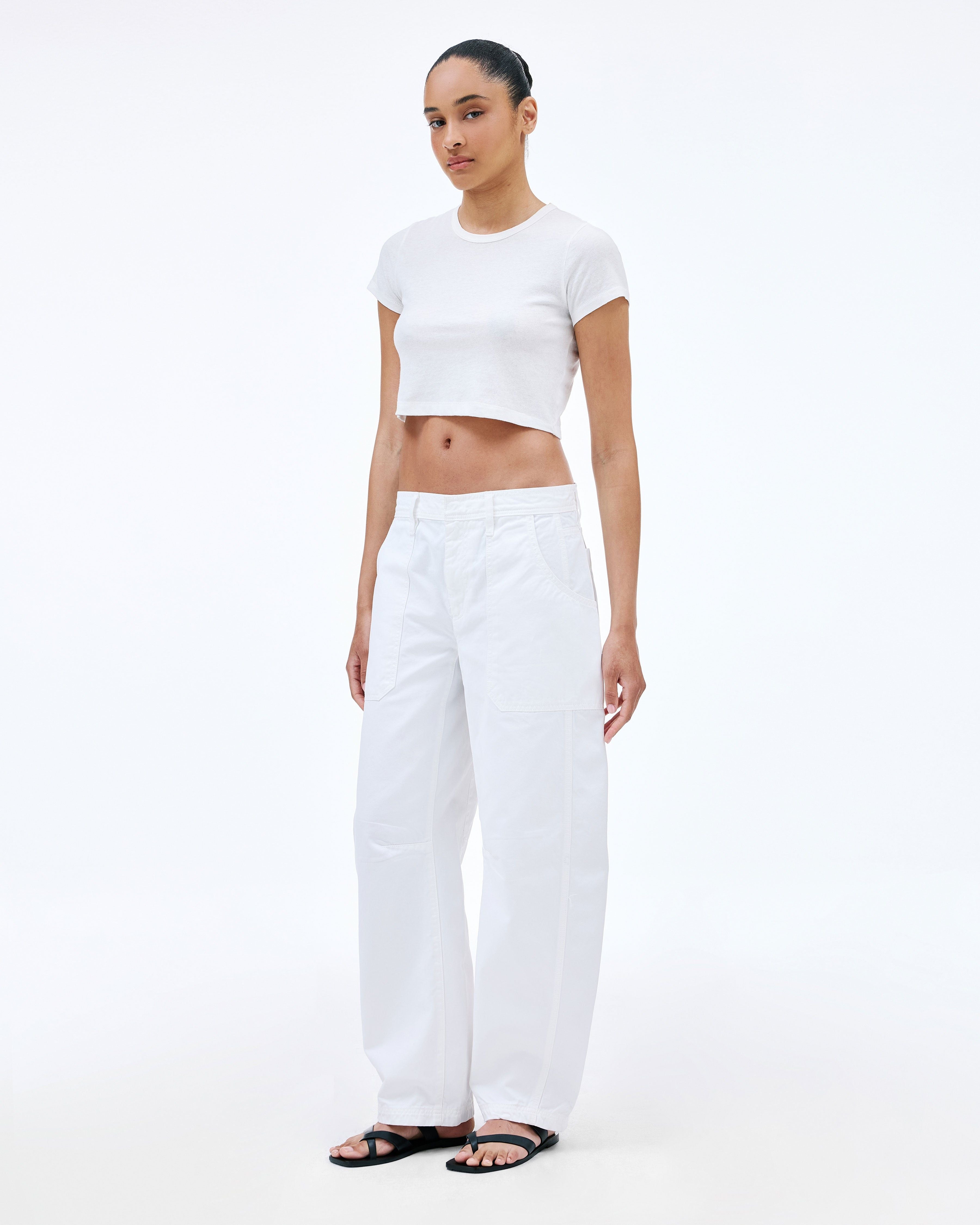 Slvrlake Rookie in White - detail view