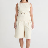 Friends With Frank The Sofie Top in Ivory