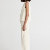 Friends With Frank The Sofie Top in Ivory