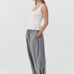 St Agni Balloon Ballet Top in Talco - styled look