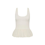 St Agni Balloon Ballet Top in Talco